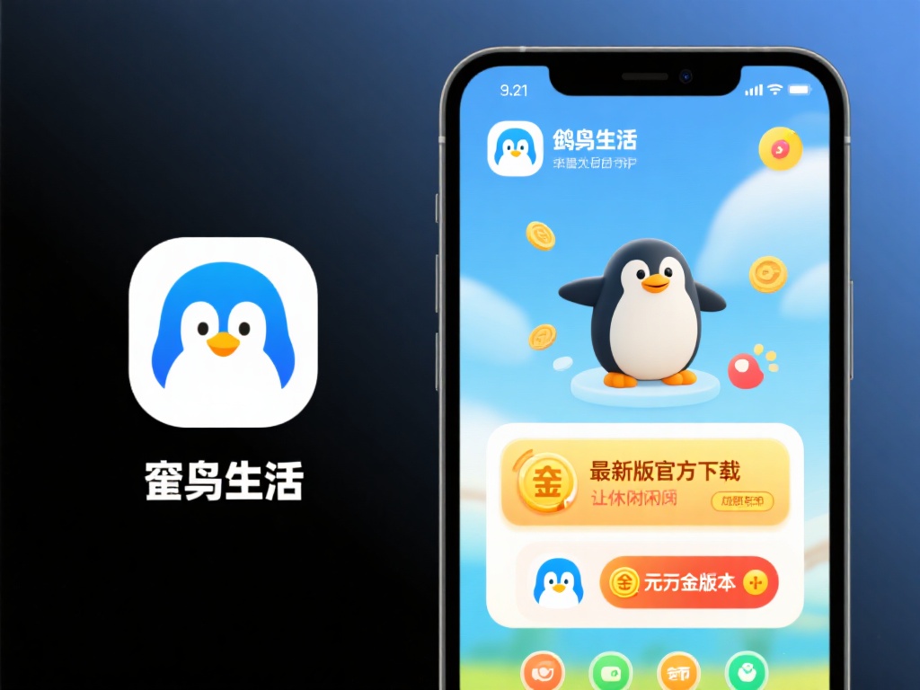 企鹅企鹅生活app最新版官方下载-企鹅企鹅生活app无限金币版下载-OK游戏下载站